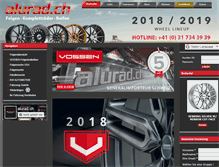 Tablet Screenshot of alurad.ch